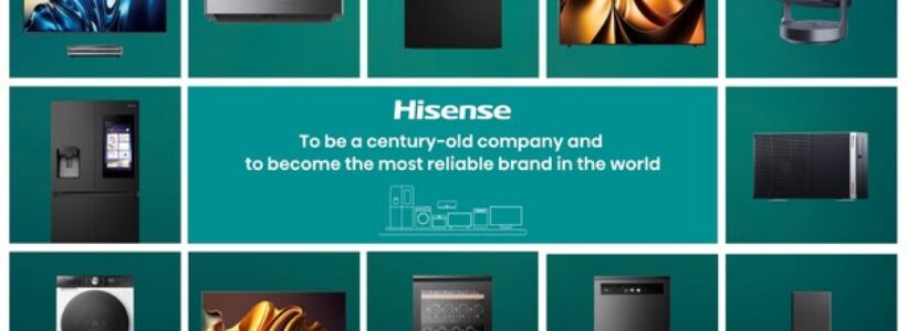 Hisense's annual overseas sales have exceeded US$12.2 billion